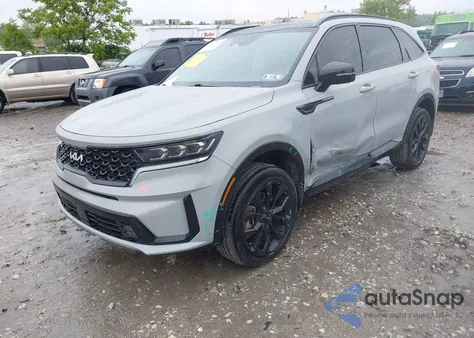 2022 Kia Sorento Sx z USA, uszkodzony, nr VIN 5XYRKDLF5NG110391